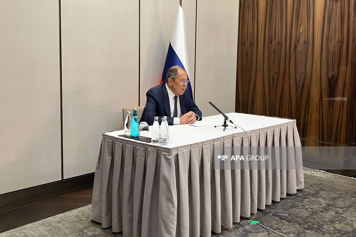 Lavrov: Ermənistanla Azərbaycana sülh müqaviləsi üzrə işləri yekunlaşdırmaq üçün “3+3” platforması təklif olunub